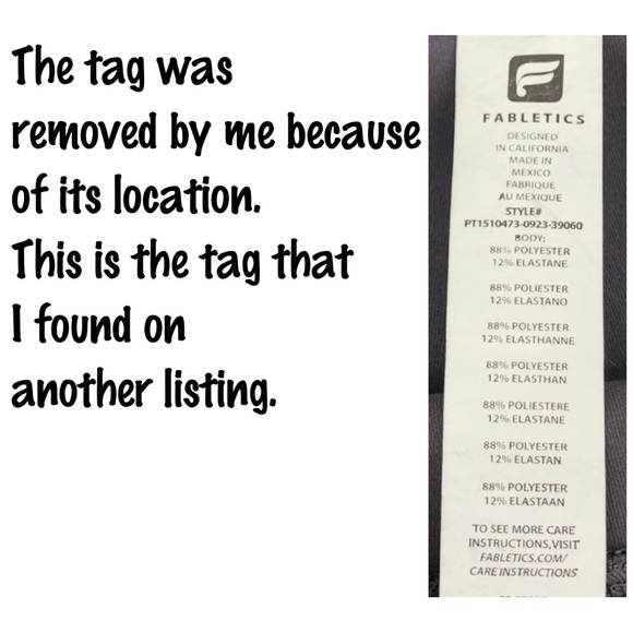 Fabletics Salar Solid Legging grey XS - Picture 8 of 11